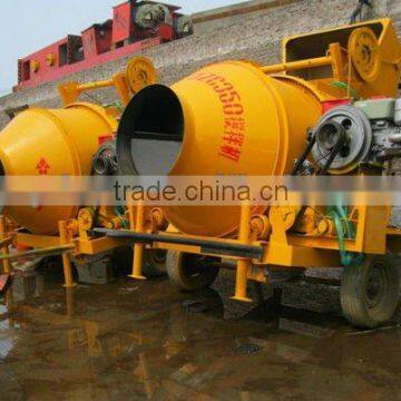 Powerful Diesel Engine Concrete Mixer JZC350