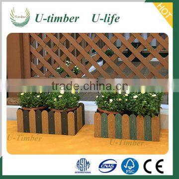 Cheap price water resistance wpc flower box