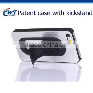 stand cellphone accessory for iphone 5 plastic case