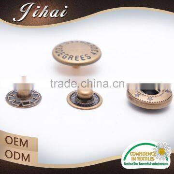 China Supplier Sterling Silver Suit Black Coat Buttons photo-4