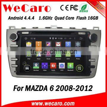 Wecaro in Dash 2 Din Touch Screen Android 4.4.4 Car Gps Navigation Multimedia System for Mazda 6 Car Radio cd Mp3 Usb 2008 -2012 photo-4