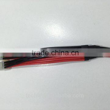 Crimp 6.3mm Flat Terminal Splice Type 6pin to 6Pin White Molex Connector 10AWG Wires