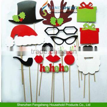 17pcs Christmas photo booth props, cheap inflatable christmas props                        
                                                Quality Choice