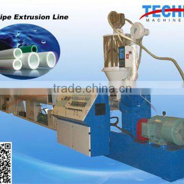 Plastic Single Screw Extruding Machine for Making PPR Pipe