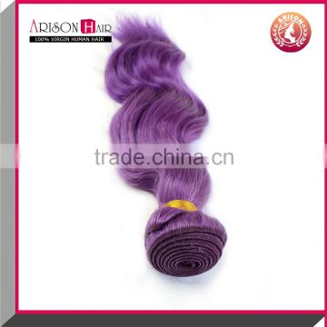 Double wefts shedding free 7A Grade unprocessed brazilian hair 3 bundles for one people hair weaving