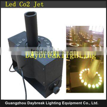 Factory wholesale good price led co2 jet machine disco co2 led jet DMX512 with hose Flight case / Fly case