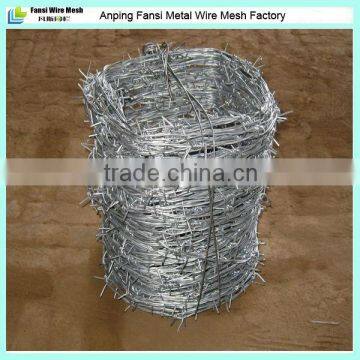 Coiled bulk barbed wire price per roll