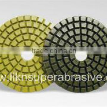 Wet polishing pads with QRS 100x4mm thick