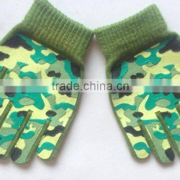 Knit Acrylic Kids Magic Funny Gloves Gripper Gloves 6'' photo-5
