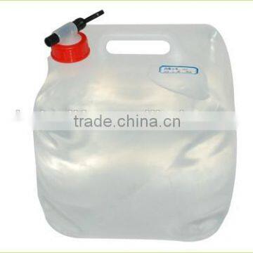 Food Grade PE Collapsible Water Carrier for Drinking Water