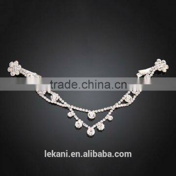 Fashion Stylish Bridal Top Grade Crystal Mixed Order Hair Ornament