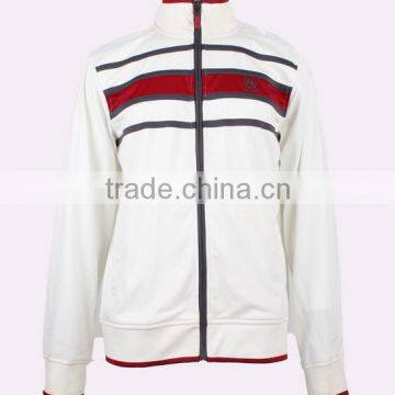 Men's hot selling 100%polyester custom track jacket