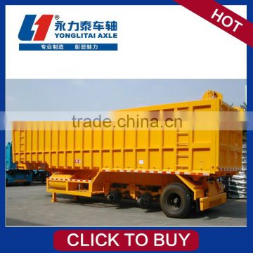 All aluminum structure corrosion resistance tongya best-selling lowbed/lowboy truck semi trailer