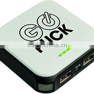 Manufacturer 6600mAh Li-polymer Portable Mobile Power Bank