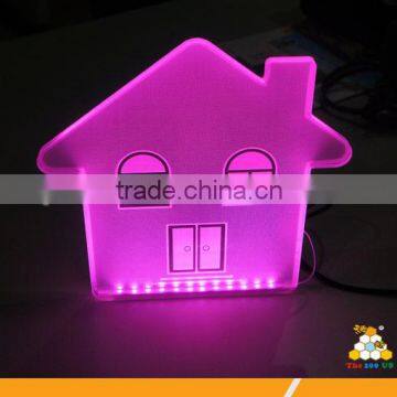 laser dot acrylic sheet RGB LED light guide panel