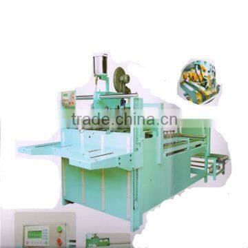 Semi auto folder gluer machine/corrugated box production line