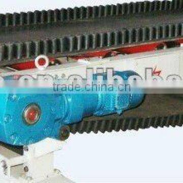 Speed adjustable quantitative feeding conveyor belt scale