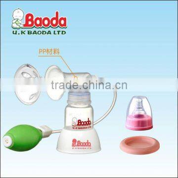 new design Manual baby breast pump