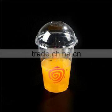 High Quality Plastic Blowing Molding Hot Sale Recyclable Plastic Cup With Dome Lid photo-5