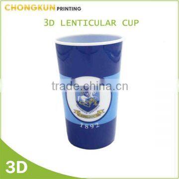 Glossy plastic cup, 16OZ PP cup for stadium