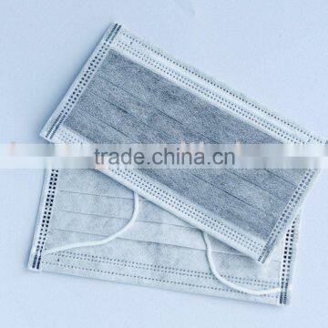 Non-woven Actived Carbon Face Mask with Ear-loop