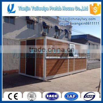 typhoon shelter use prefabricated container house foldable