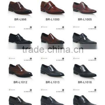 British style of men leather dress shoes classic men shoes formal leather shoes