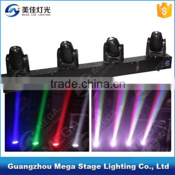 4x10W 4in1 RGBW 4 head moving head led beam