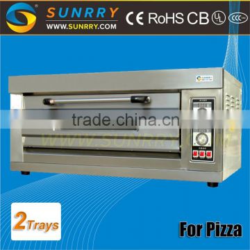 Professional stainless steel two trays industrial mini oven electric baking oven price of cake oven with high quality