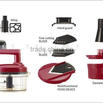 S/S+ABS+PP 21.5*18*24 Manual Food Processor Swift Chopper/food Processor/egg Processor photo-6