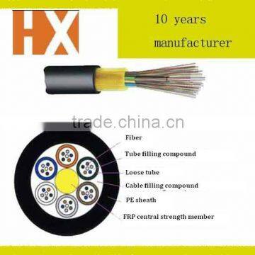 GYFTY FRP Central Strength Member 24 core Fiber Optic Cable