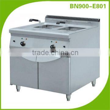 Commercial restaurant kitchen equipment /electric double basket industrial deep fryer CE approval