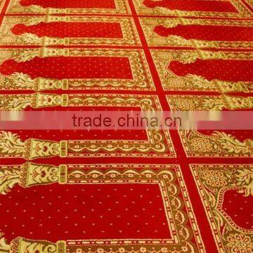 Luxury Masjid Carpet factory, Mosque Prayer Carpet for public area, Carpet Manufactory of hand rug