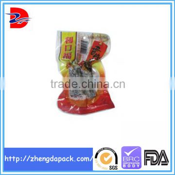 Gravure printing plastic vacuum storage bag for food or clothing