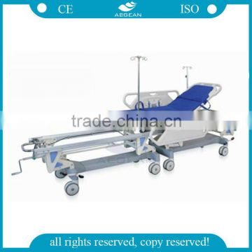 AG-HS003 Two connecting parts operating room patient transport stretcher