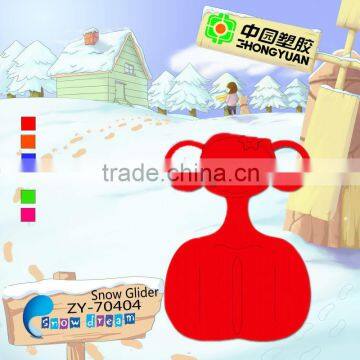 outdoor girls snow sledge