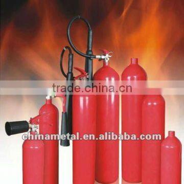 CO2 and water base fire extinguisher gas cylinder