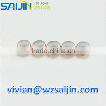 Micro Electrical Contacts Point Bimetal Material Rivets