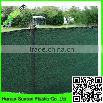 Occultation 95% printed logo sun shade net brise vue for garden fence