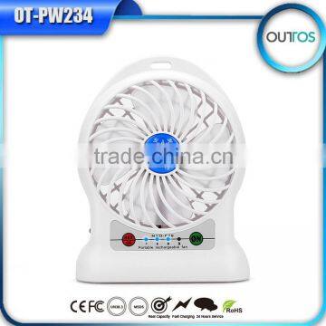 Best Selling Products Portable Electric Mini Fan for Power Bank 2600mah