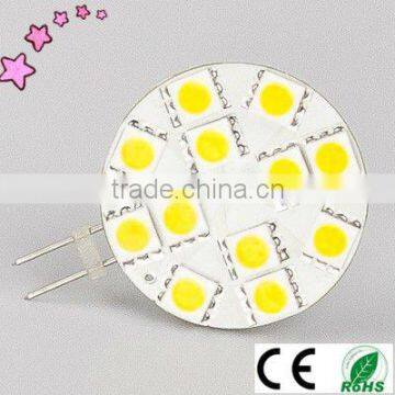 12pcs SMD5050 12V 2.5W G4 LED Lamp, CE&RoHS