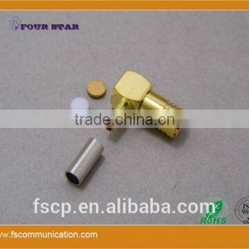 SMB Connector Female Crimp Right Angle for RG316 Cable photo-6