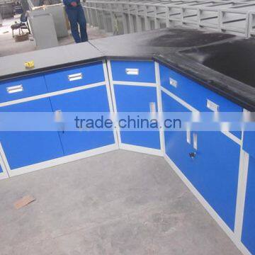 Cheap Lab Equipment Lab Furniture Work Bench With Reagent Rack photo-4