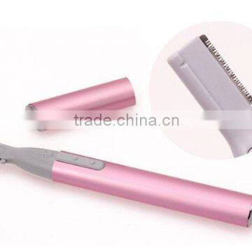 1pcs Mini Portable Electric Eyebrow Trimmer Hair Remover for Women Ladies Body Shaver Razor Epilator Free Shipping photo-2