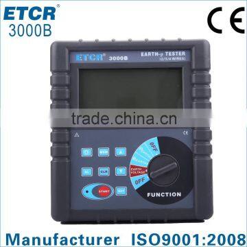 electronic measuring instruments ISO CE ETCR 3000B Earth Resistance Soil Resistivity Tester