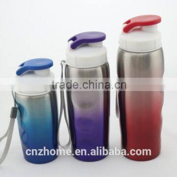 Single Wall 304 Stainless Steel Water Bottle With Belt photo-6