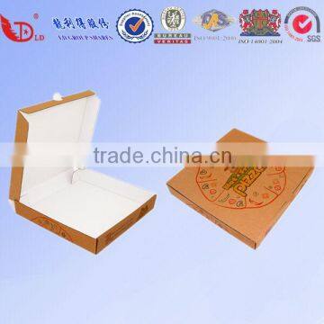 Customized Recyclable Corrugated Paper Pizza Box Hot Sale Custom 8",10",12'',14'' Square Brown Corrugated Paper Pizza Box photo-3
