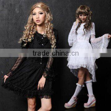 Dolly Gothic Punk Lolita Lace Party Dress 61219