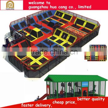 2016 Outdoor playground equipment trampoline, outdoor fitness trampoline wholesale china