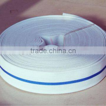 flexible white PVC lining fire flat hose